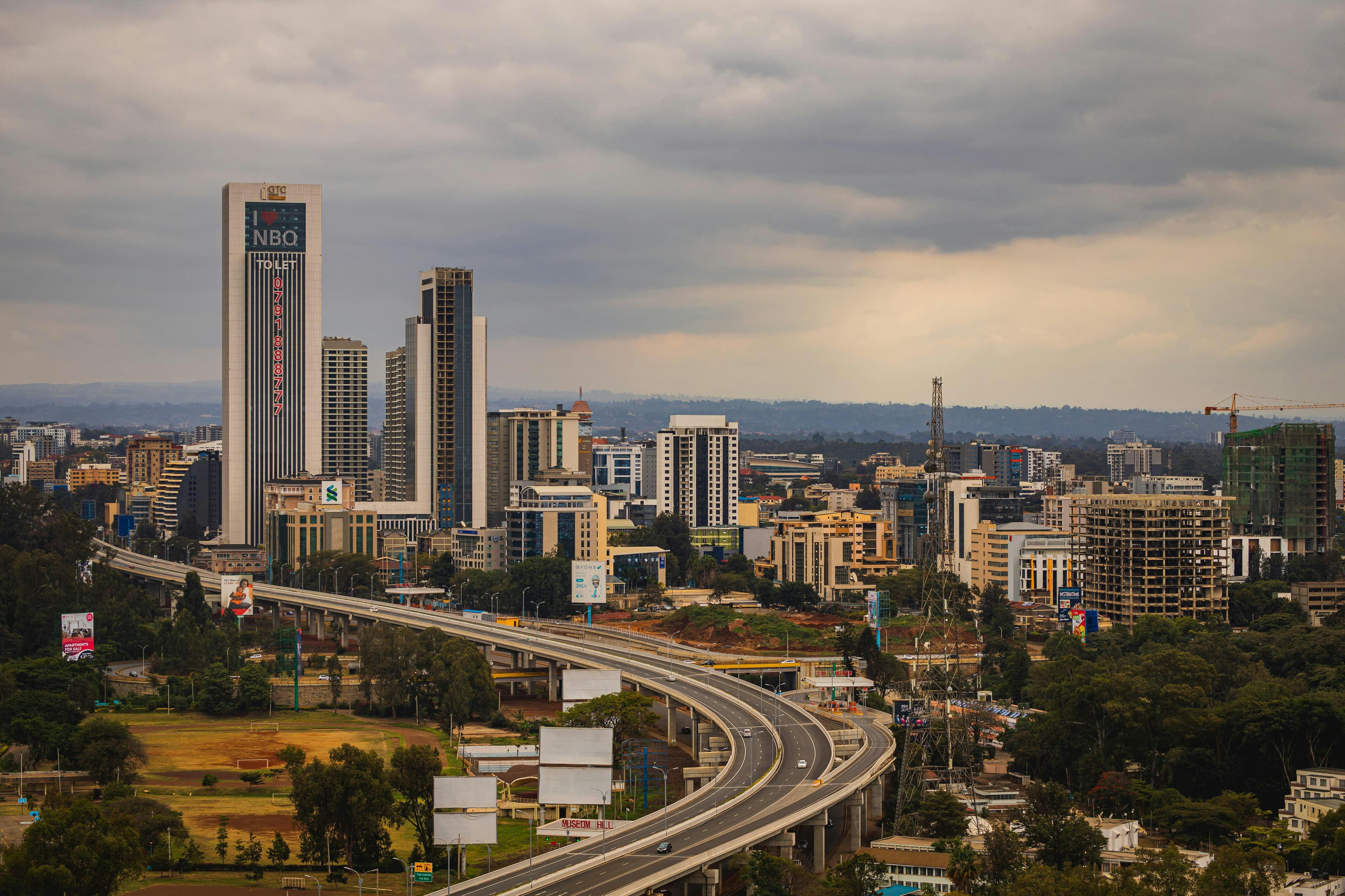 Nairobi skyline