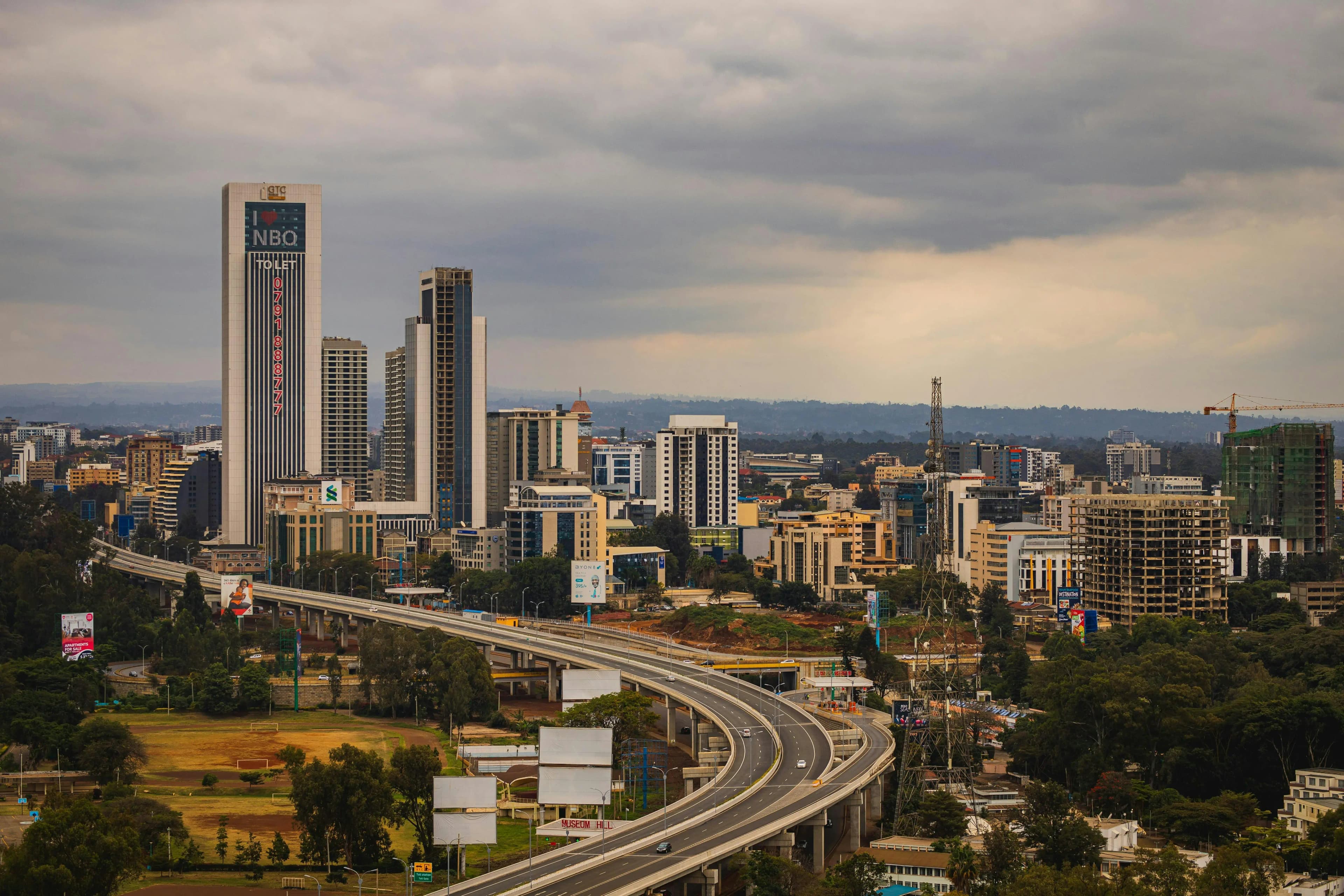 Nairobi skyline